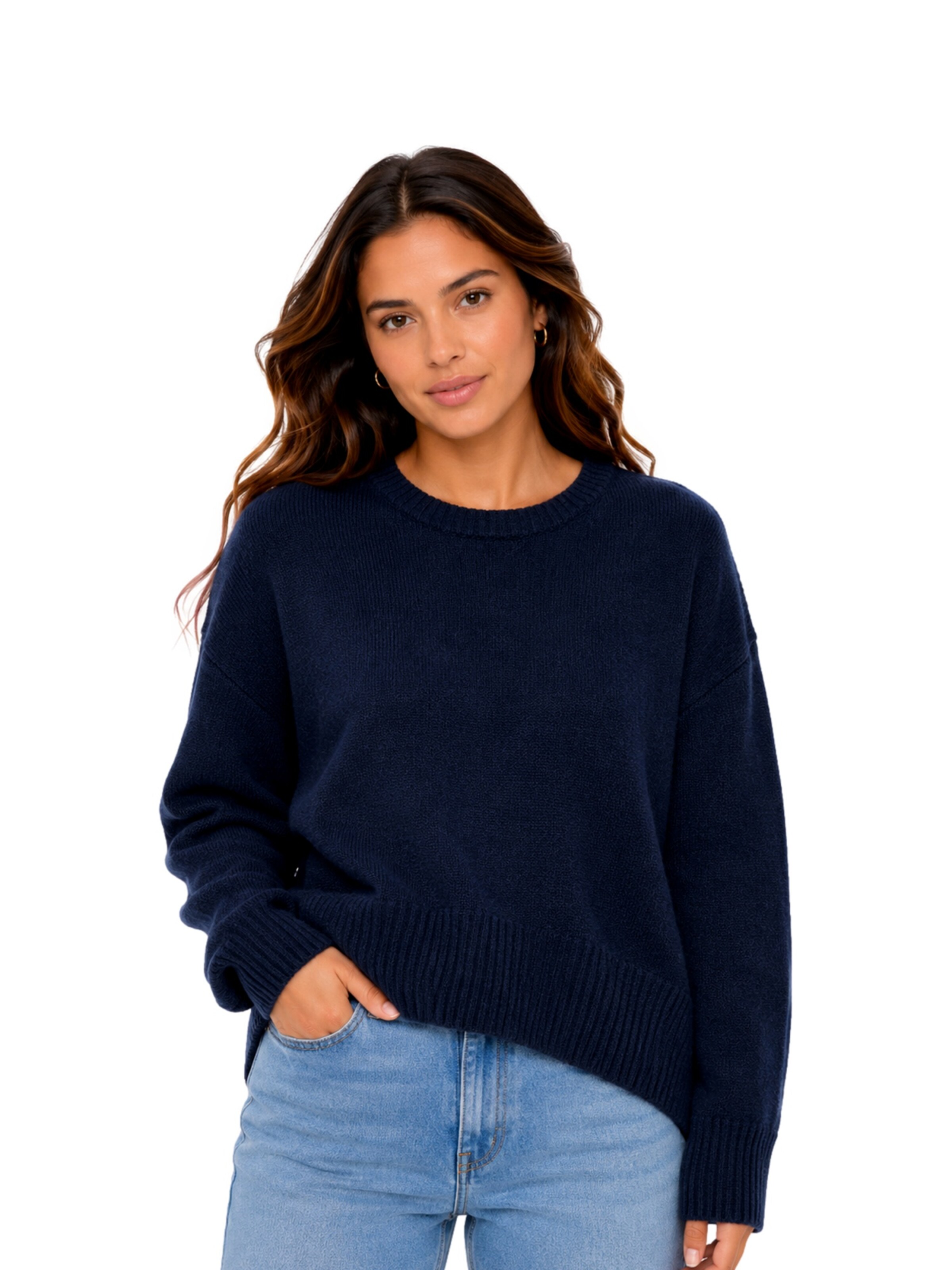 Pullover 'Alivia' di ONLY in blu: frontale