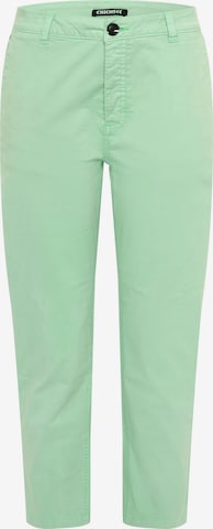 CHIEMSEE Chino Pants in Green: front