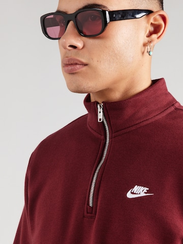 Felpa 'CLUB' di Nike Sportswear in rosso