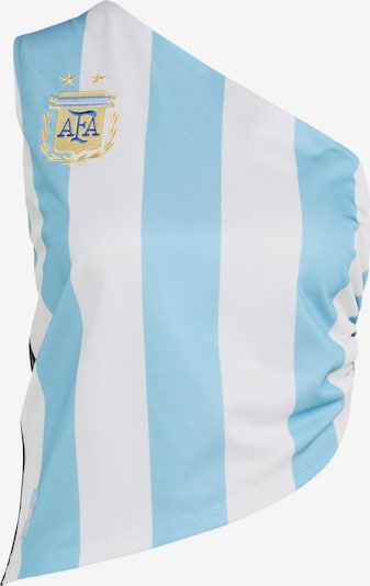 Palaidinė be rankovių 'Argentina' iš ADIDAS ORIGINALS, spalva – šviesiai mėlyna / pastelinė geltona / juoda / balta, Prekių apžvalga