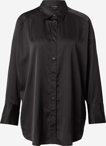 Camicia da donna di Monki in nero: frontale