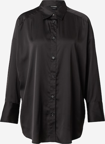 Monki Blouse in Black: front