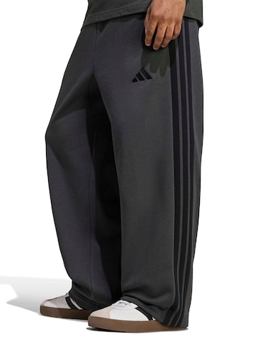 ADIDAS SPORTSWEAR Loosefit Sportovní kalhoty – šedá: přední strana