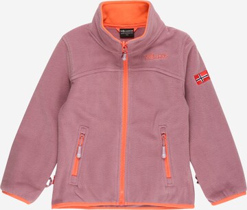 TROLLKIDS Fleecejacke 'Oppdal' in Lila: predná strana