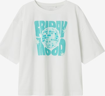 NAME IT Shirt 'NKFVEEN' in White: front