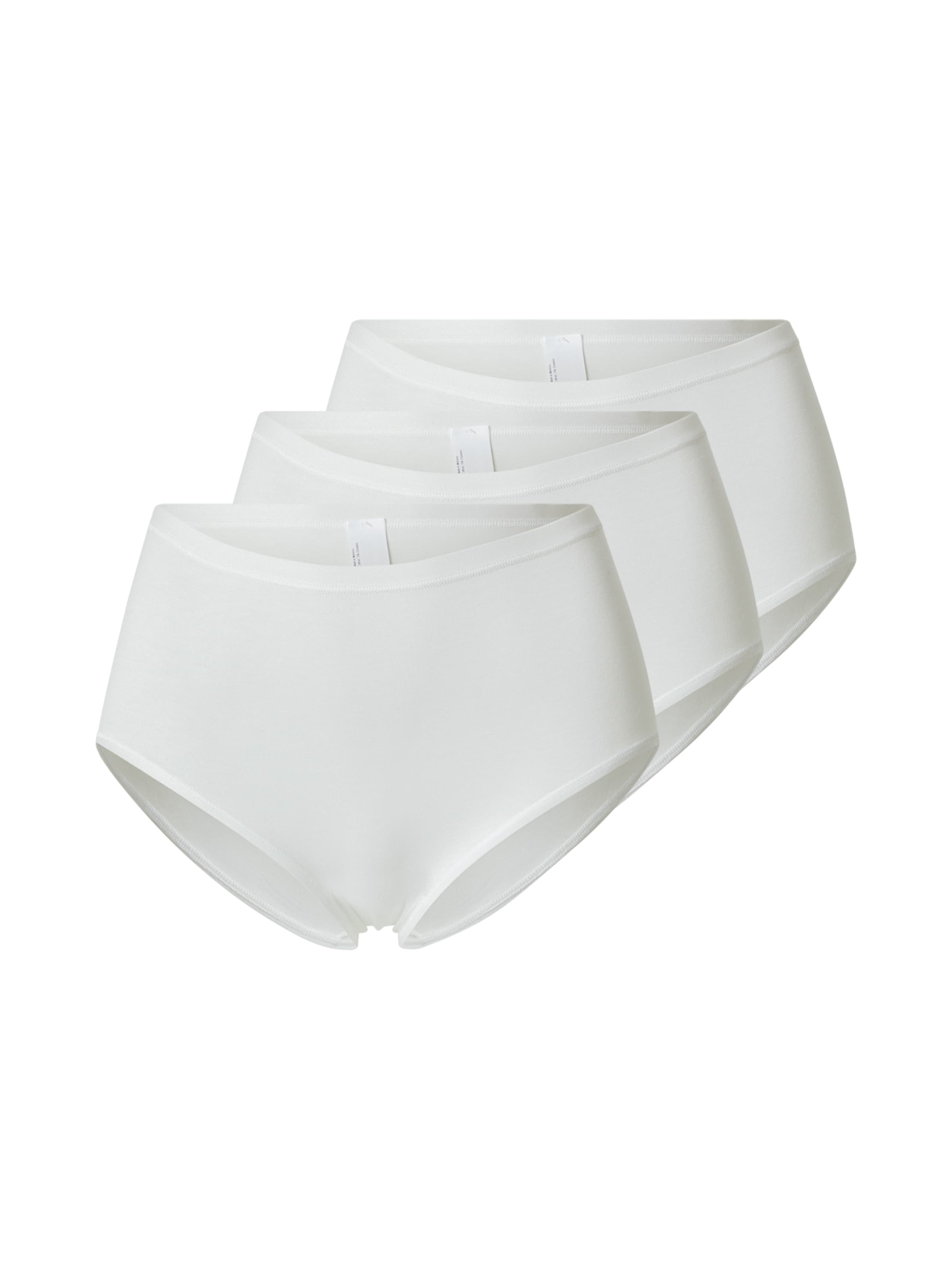 SLOGGI Κιλότα &#x27;GO&#x27; σε λευκό: μπροστά