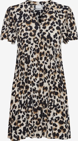 ICHI Shirt dress 'Marrakech' in Beige: front