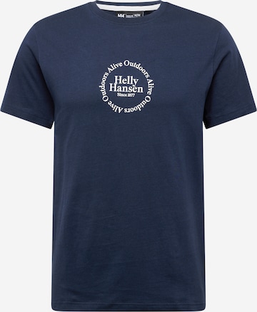 HELLY HANSEN Majica | modra barva: sprednja stran