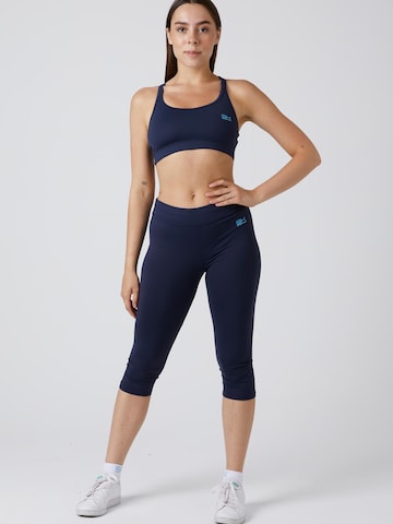 SPORTKIND Leggings '3/4 Leggings'‌‌‌‌‌ in Blau: Vorderseite