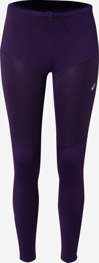 ASICS Pantalon de sport en violet foncé, Vue avec produit