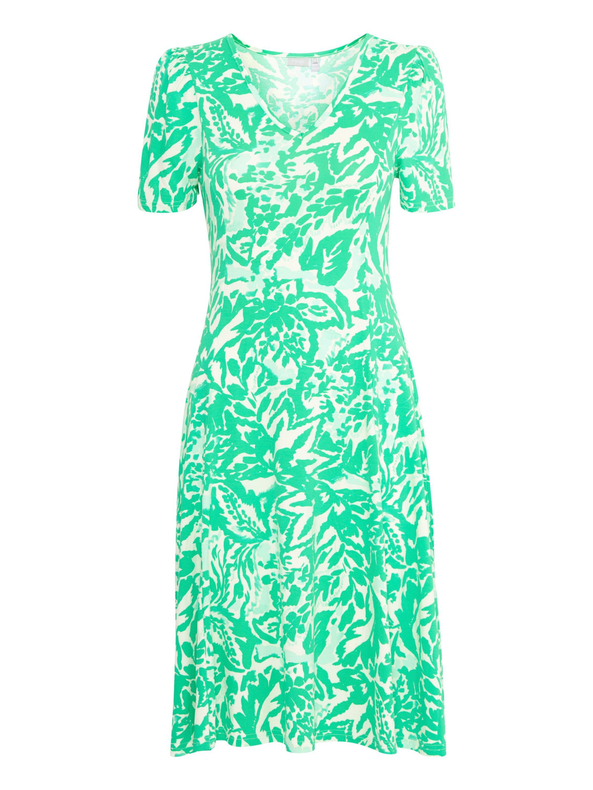 Fransa Kleid 'Fedot' in Grün: Vorderseite