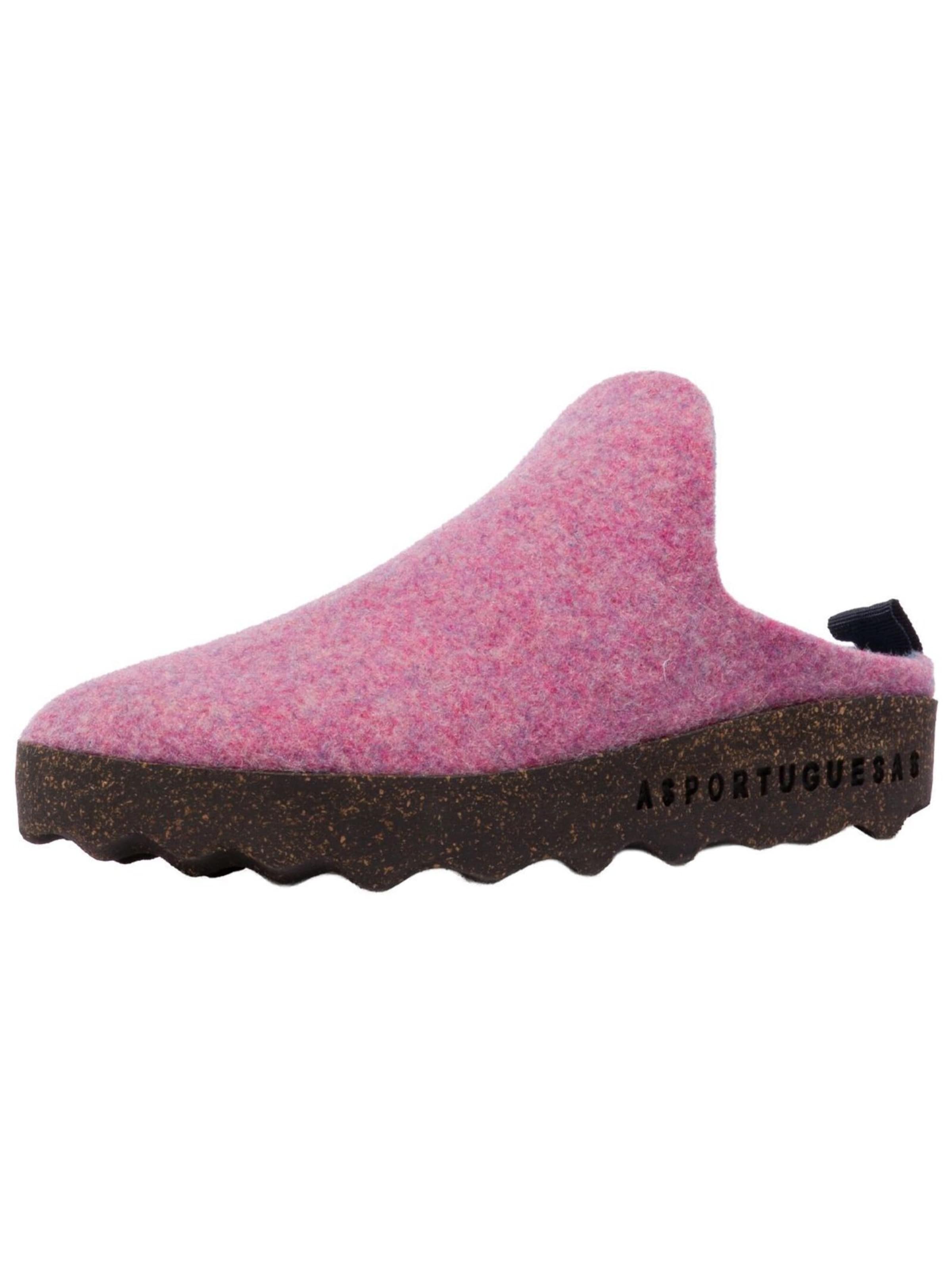Asportuguesas Huisschoenen in Roze: voorkant