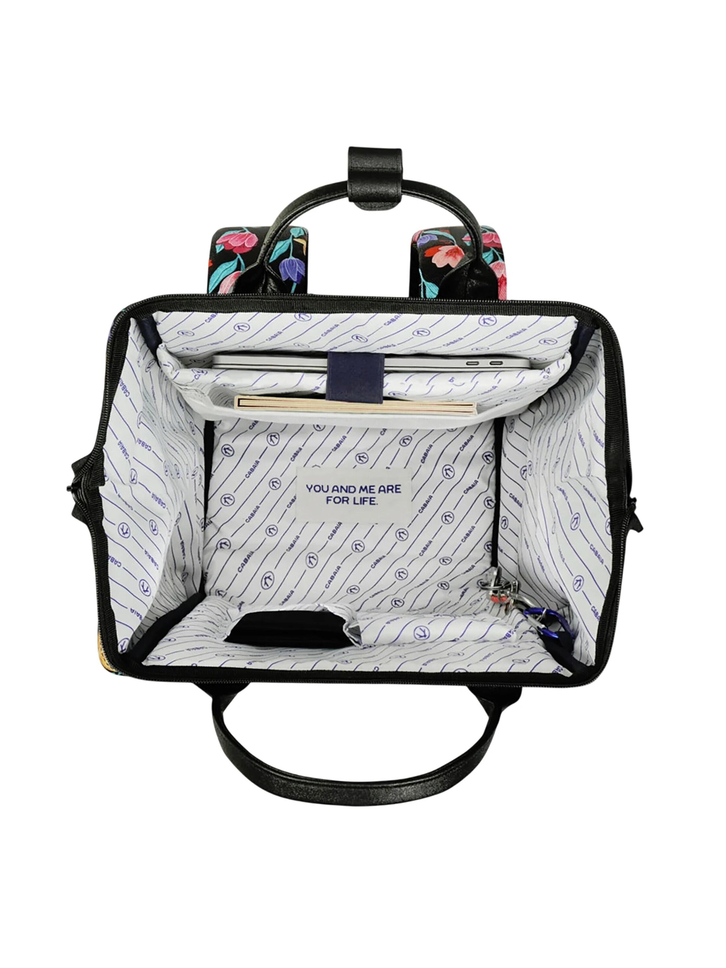 Cabaia Backpack 'Adventurer Extra Small Genoa' in Black