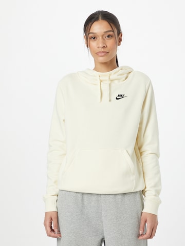 Nike Sportswear Mikina – bílá: přední strana