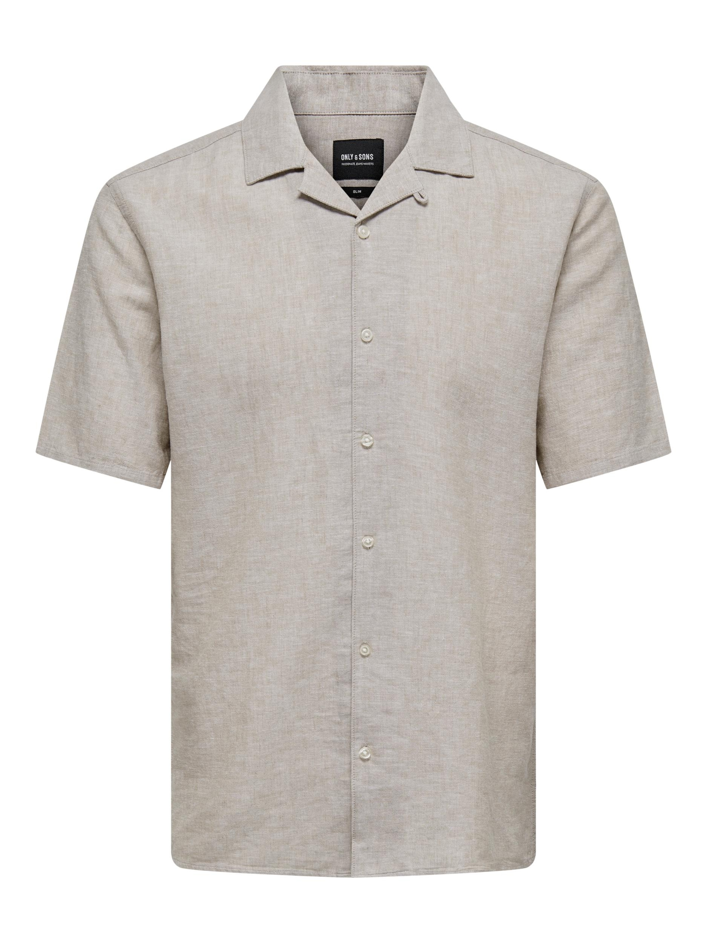 Only & Sons Πουκάμισο 'Caiden' σε γκρι: μπροστά