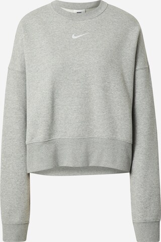 Nike Sportswear Sweatshirt in Grey: front