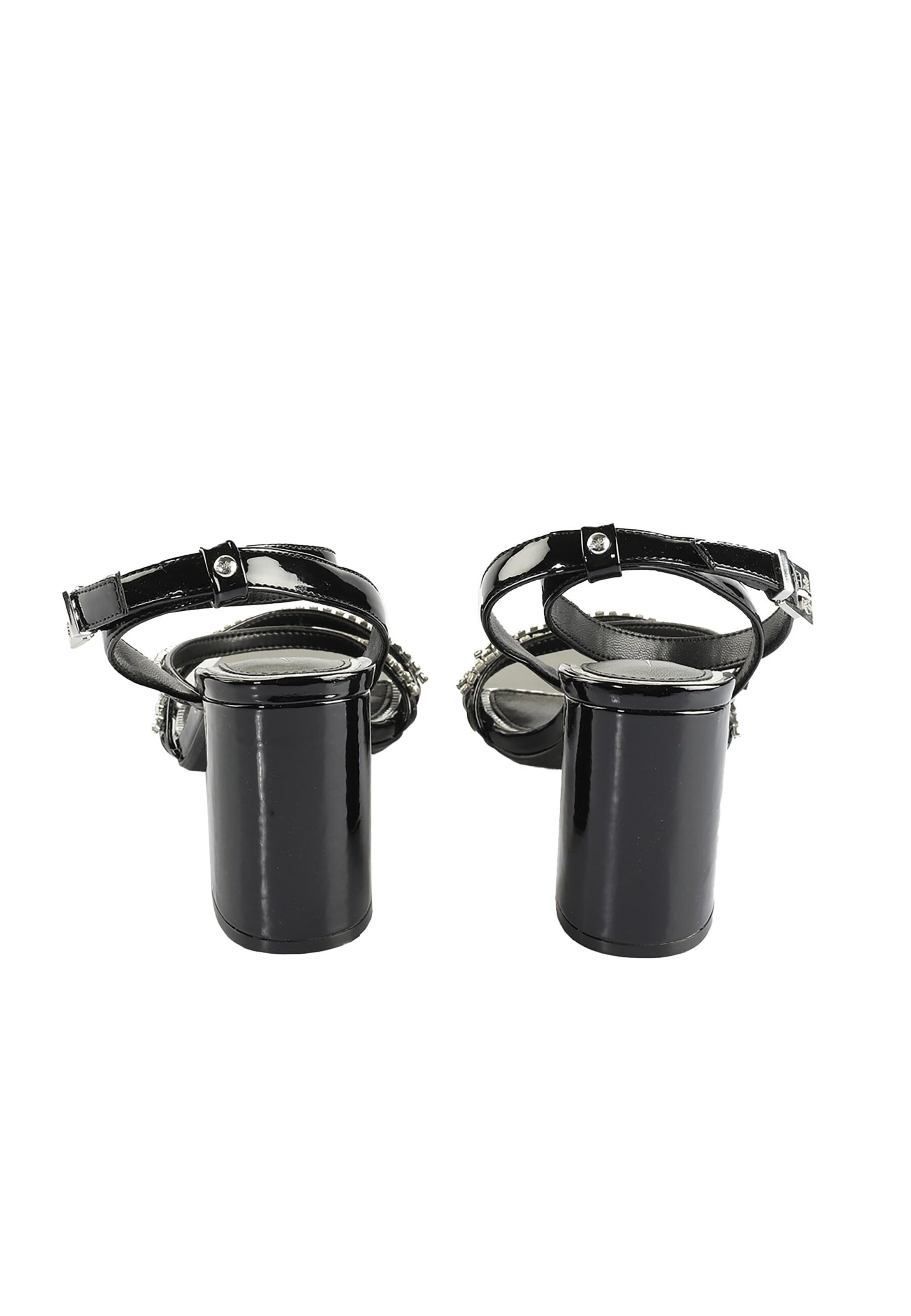 Sandales à lanières 'Charlotte Ice' BUFFALO en noir