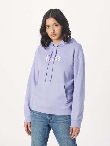 LEVI'S ® Sweatshirt 'Graphic Standard Hoodie' i blå: forside