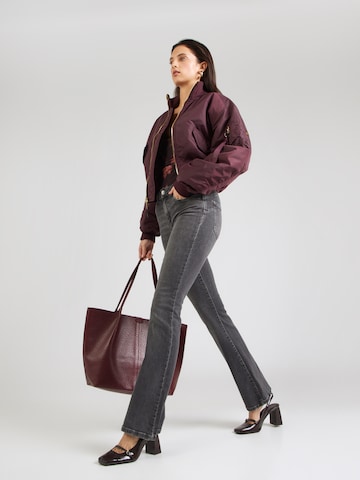 Flared Jeans di Tally Weijl in grigio