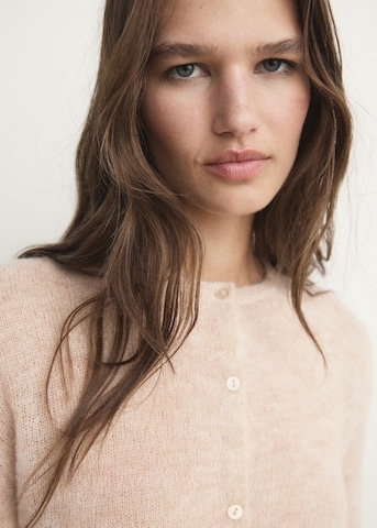 MANGO Strickjacke 'May' in Beige