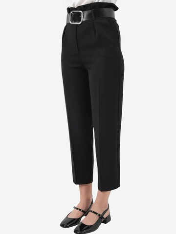 regular Pantaloni con pieghe di Bigdart in nero