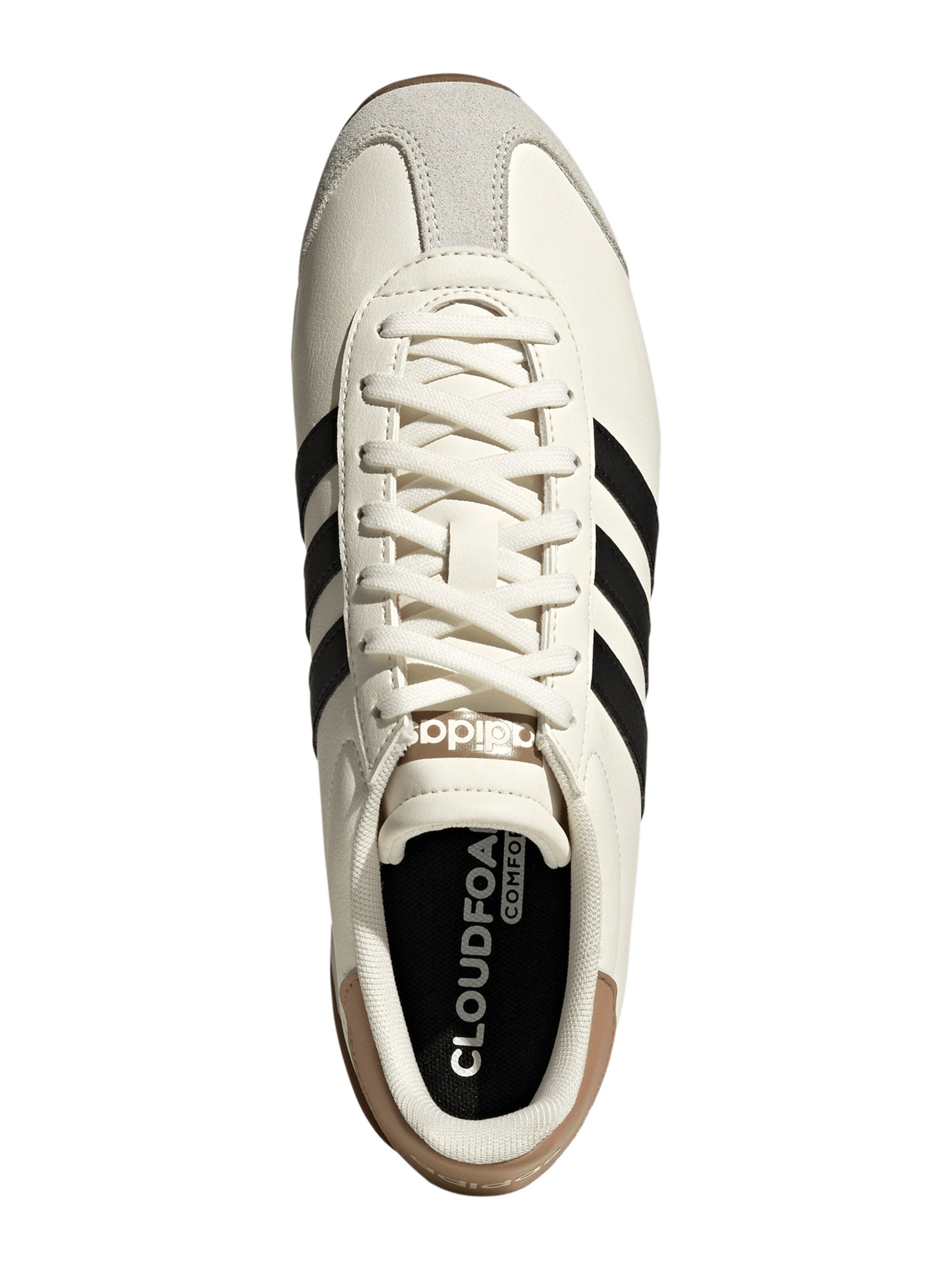 balts ADIDAS SPORTSWEAR Zemie brīvā laika apavi 'RUNVISTA': no augšas