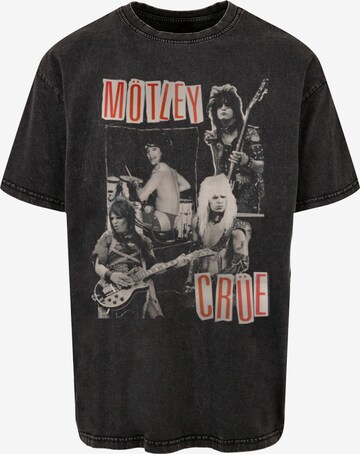 Merchcode T-Shirt 'Motley Crue - Vintage Punk' in Schwarz: predná strana