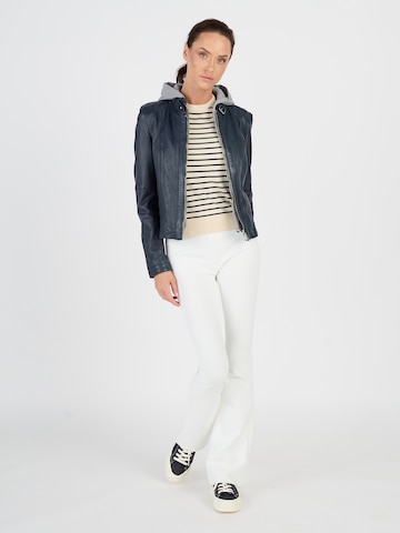 JCC Lederjacke in Blau