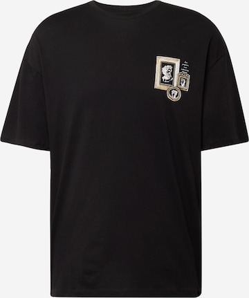 T-Shirt 'BRADLEY ANTIQUE' JACK & JONES en noir : devant