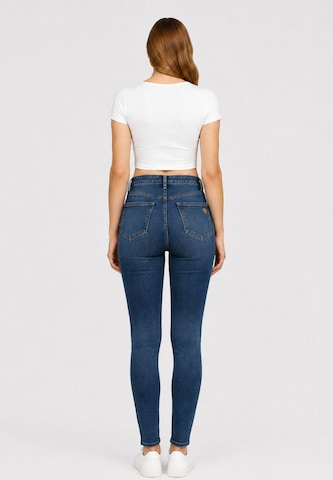 Elara Skinny Jeans in Blau