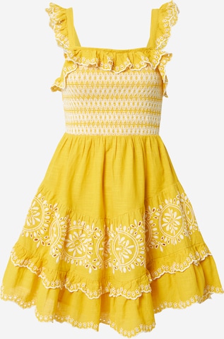 River Island - Vestido em amarelo: frente