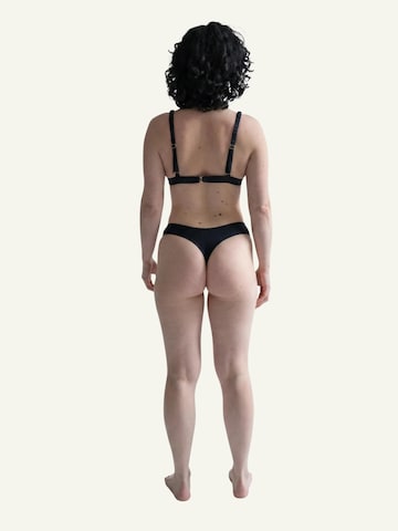Slip 'Women's Seaweed Thong – 3 Pack' ZUBEK en noir