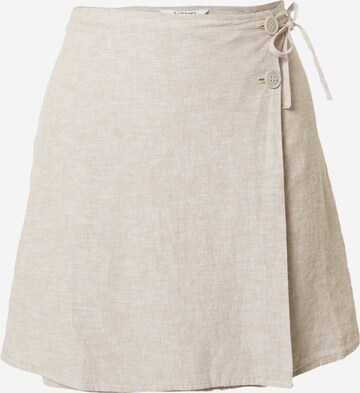 Monki Skirt in Beige: front