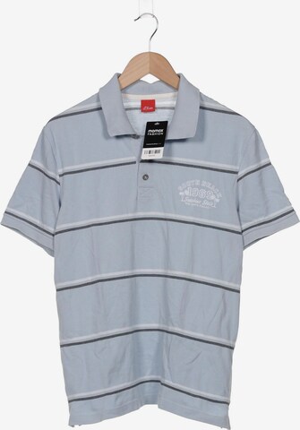 s.Oliver Poloshirt L in Blau: predná strana