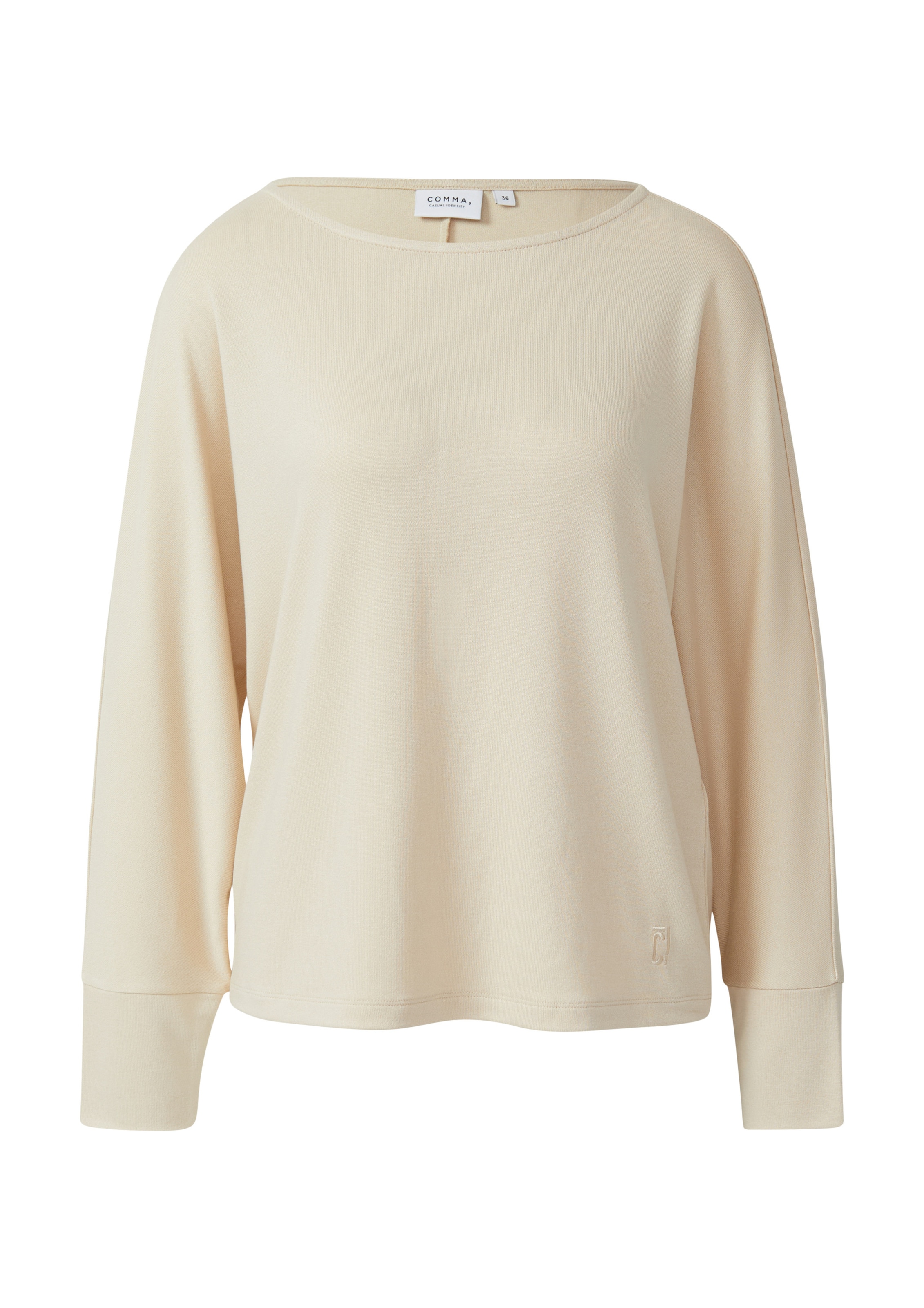 COMMA Shirt in Beige: Vorderseite