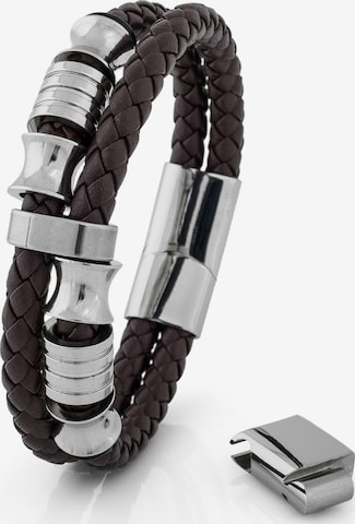 Akitsune Armband 'Gracilitas' in Braun: Vorderseite