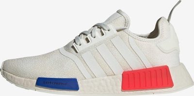 ADIDAS ORIGINALS Sneaker 'NMD R1' in blau / rot / wollweiß, Produktansicht
