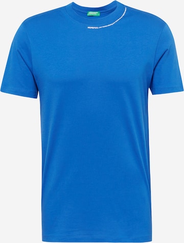 UNITED COLORS OF BENETTON Shirt in Blauw: voorkant