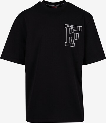 T-Shirt FUBU en noir : devant