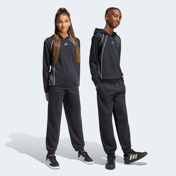 ADIDAS SPORTSWEAR Regular Workout Pants in Black: front
