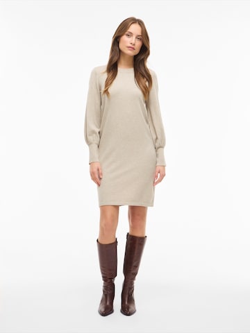 Rochie tricotat 'VIKERRY' de la VILA pe bej: față