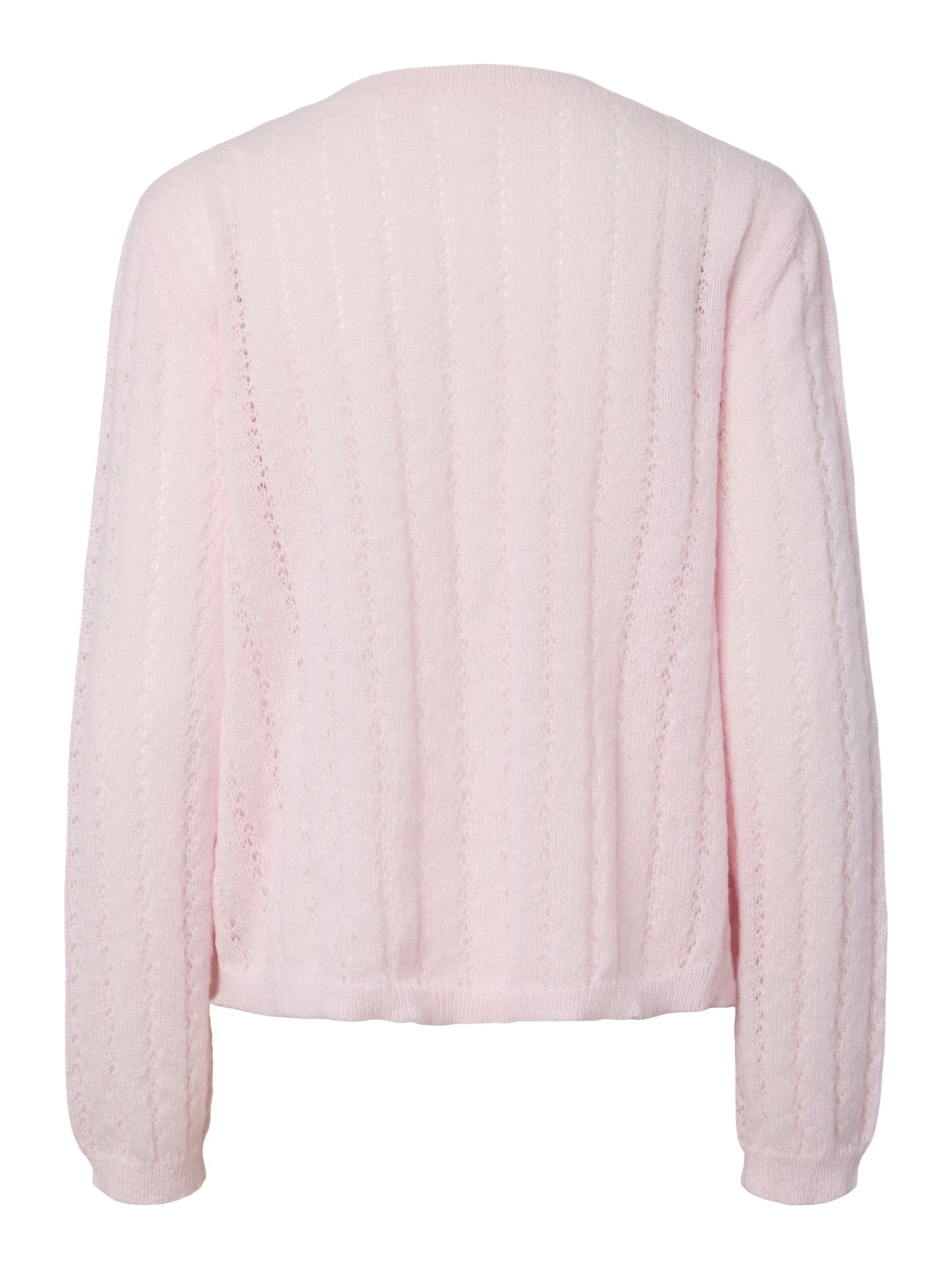PIECES Strickjacke 'PCAda' in Pink