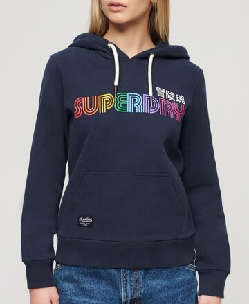 Superdry Sweatshirt in Blauw