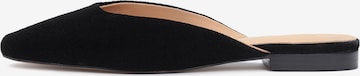 Kazar Mules in Black: front