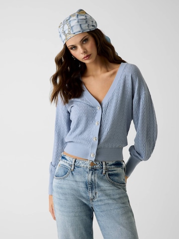 GUESS Strickjacke in Blau: Vorderseite