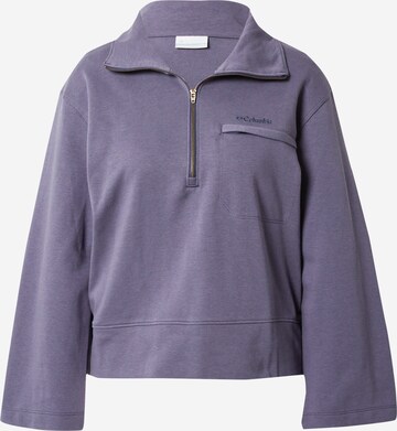 COLUMBIA Athletic Sweatshirt 'Lodge' in Blue: front