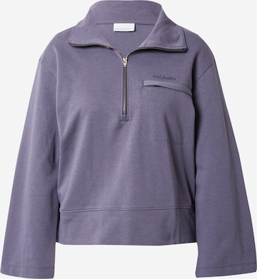 COLUMBIA Sportief sweatshirt 'Lodge' in Blauw: voorkant