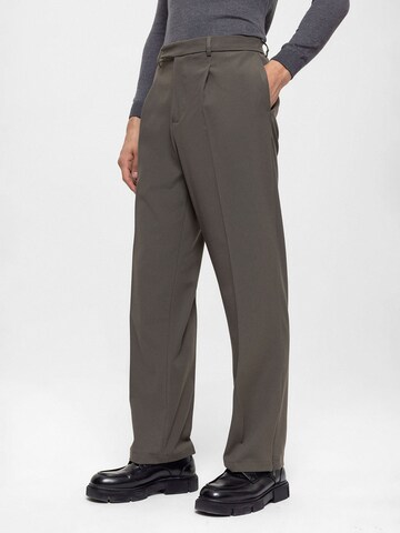 Effilé Pantalon à pince Antioch en vert