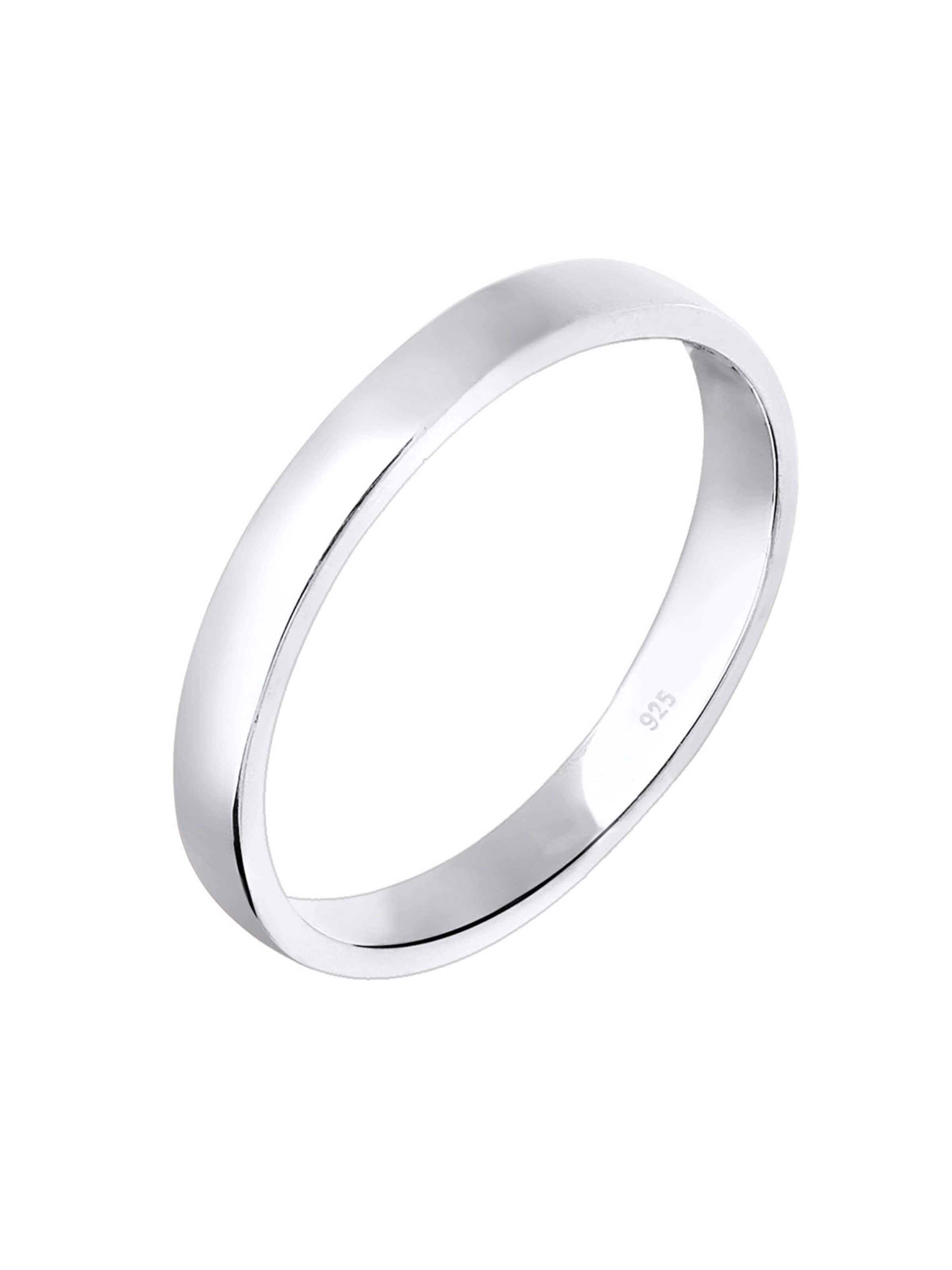 ELLI Ring in Silver: front