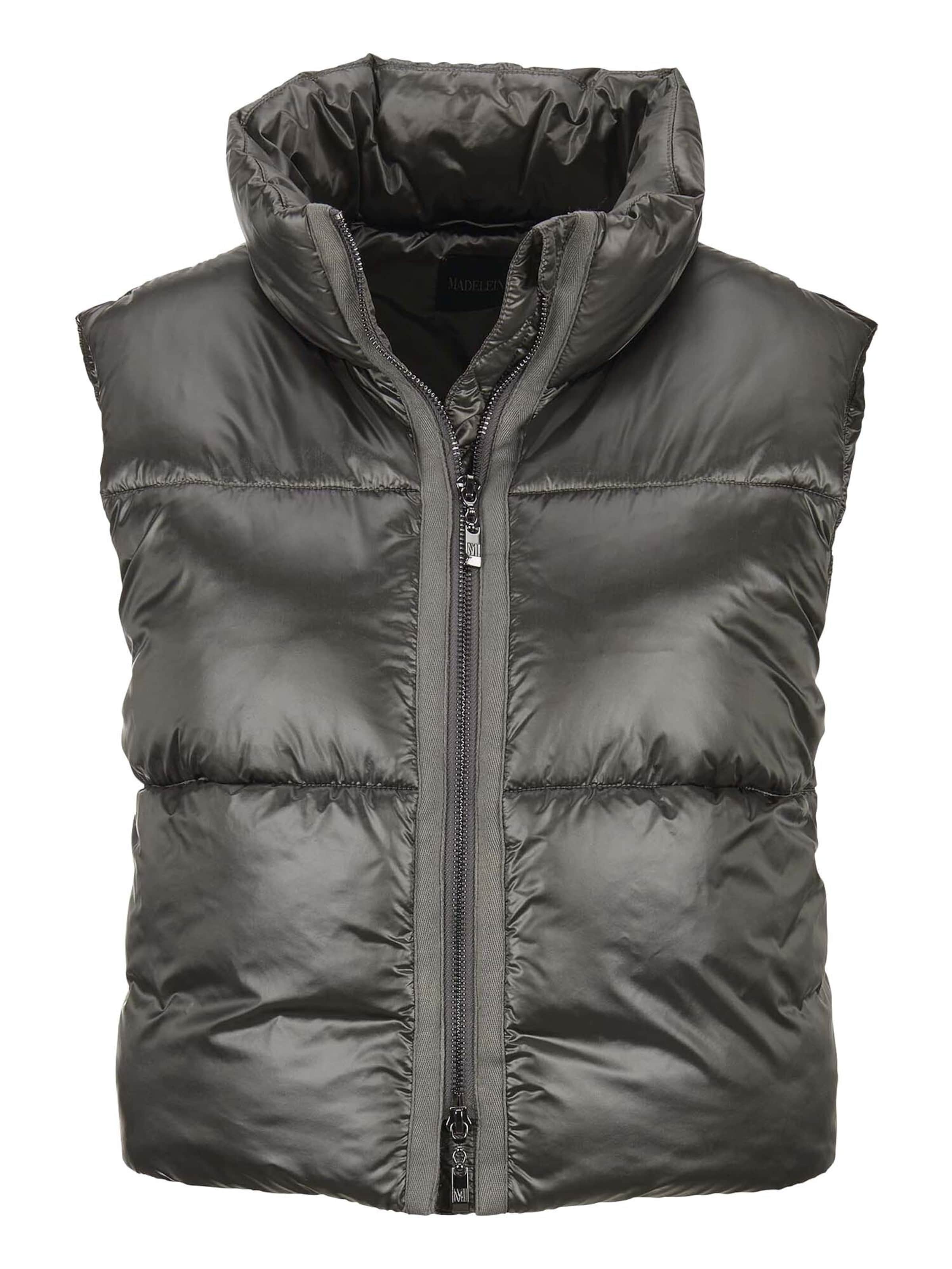 MADELEINE Bodywarmer in Grijs: voorkant
